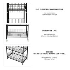 4 Tier Retail Snack Candy Display Rack Stand Display Organizer Basket Holder