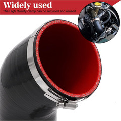 45 Degree Elbow 3 to 3.5 Inch Coupler Hose, ID 3 to 3-1/2 Inch Length 4″