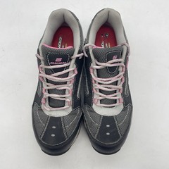 Skechers Work Steel Toe Women’s Size 11 Shoes Memory Foam Pink Black Gray