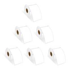 6 Rolls of 300 Large Ship Labels 30256 For DYMO LabelWriter 400 450 2-5/16″ x 4″