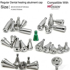 5Pcs US Dental Healing Abutment Fit Oss TS Hiossen ET Regular Platform Titanium