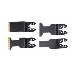 104Pcs Carbon Steel Oscillating Multi Tool Saw Blades Arc Edge Design For Metal