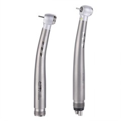 LED High Speed 4 Spray E-generator Handpiece Ceramic Push Button Stainless Body