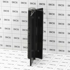 Aluminum Fence Gate Hinges – 5″ Self Closing (Single Pack)