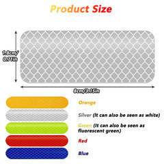 Reflective Stickers 10-80 PCS High Visibility Reflective Tape Waterproof Strips