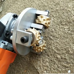 Handheld Electric Chipping Machine for Concrete Floors, Textured Finish