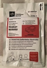 Medline Multifunction Defibrillation Electrode Adult and Child MDSPHY100 Qty-1