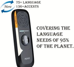 Smart Language Translator Device – 2-Way Voice AI, 75+ Languages, Portable