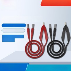 Kelvin Cable Gold-plated Contacts Copper Conductor PA Insulation Flexible Leads