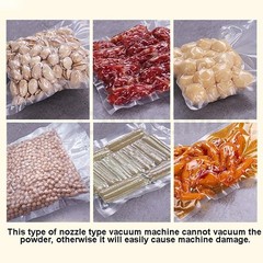Flat Surface Vacuum Food Packaging Machine Commercial Wet/Dry Vacuum Sealer