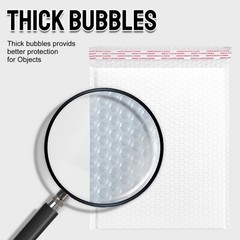 100/200/400/500/1000/2000PCS Poly Bubble Mailers 6.5″x9″Tough Dimple Design Bag