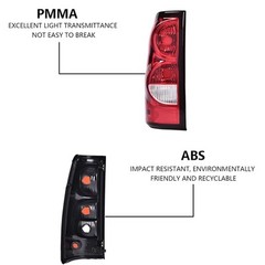 2025 Red Lens Tail Lights for 2003 2006 Chevy Silverado Pickup with Bulbs