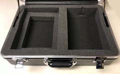 PLATT 201407 Foam Padded Equipment Case W/ Locking Hasp NO KEYS 20″x14″x7″