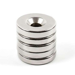 Countersunk Ring Round Disc Strong Magnets Rare Earth Neodymium Hole N35