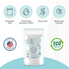 2 Pounds All-Natural Washing Soda (Soda Ash), Product of the USA. Recyclable …