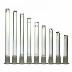 Glass on Glass Downstem Classic Low Profile 18mm Male to 14mm Female 3″-7″