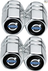 Metal Auto Car Tire Valve Stem Caps Compatible with s60 s90 xc60 xc40 xc90 v60 v