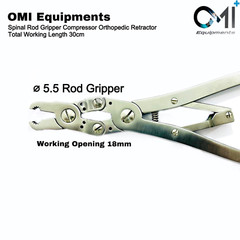 Top-Quality Spine Rod Holding Plier Forceps – Surgical Rod Gripper Instrument OM