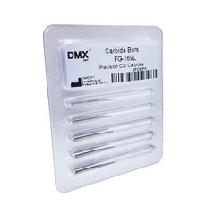 DMXDENT FG169L 21mm Carbide Burs Burr Friction Grip For High Speed Handpiece