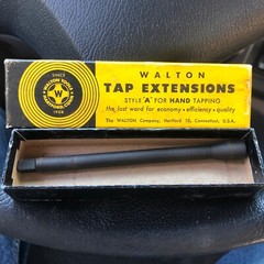 ONE The Walton Co. 5″ Tap Extension 7/16 Vintage With Box