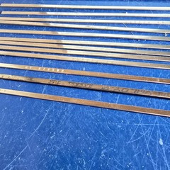 Harris Stay-Silv 15% Flat Brazing Rods .050” X 1/8”. 15 Full Sticks, 8 Partial.