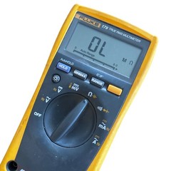 Fluke 179 True RMS Digital Multimeter Backlight Temp CAT III 1000V AC/DC Yellow