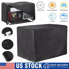 Heavy Duty Universal Generator Cover Waterproof Oxford 32x24x24″ for 5000-10000W