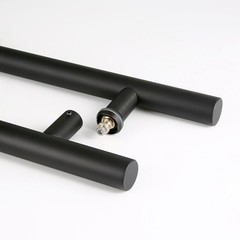 TOGU TG-6012 60-Inch Double-Sided Push Pull Door Handle, Matte Black SUS304 S…