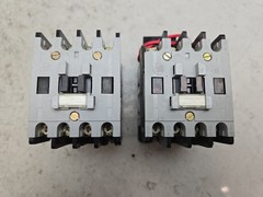 Mixed Lot of Industrial Magnetic Contactors Ac Relays Auxiliary Contact See Pics