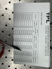 TPL 915nm 10W Fiber Coupled Laser Diode Lot 6pcs AS-IS