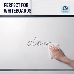 LOUKIN Dry Erase Wipes, Whiteboard Cleaning 50 Count (Pack of 1)
