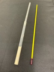 Lot of 2 Laboratory Thermometers ERTCO 1104 30-124 F & Fisherbrand 4885:1 243G