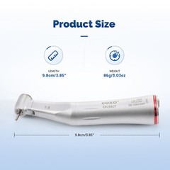 US COXO Dental Optic Fiber 1:5 Contra Angle Handpiece CX235C7 C7-5 Standard Head