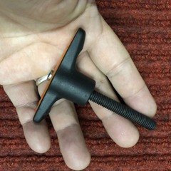 M5 M6 M8-M12 Plastic Tee Wing Knob T-Shape Clamping Thumb Screw Hand Grip Bolt