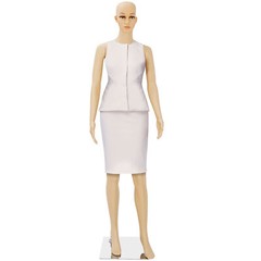PP Female Mannequin Realistic Display Head Turns Dress Body Form Show Model