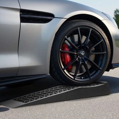 2PC Car Ramps 20000LBS Low Profile 2.56″ Lift Heavy Duty for Garage Oil Change