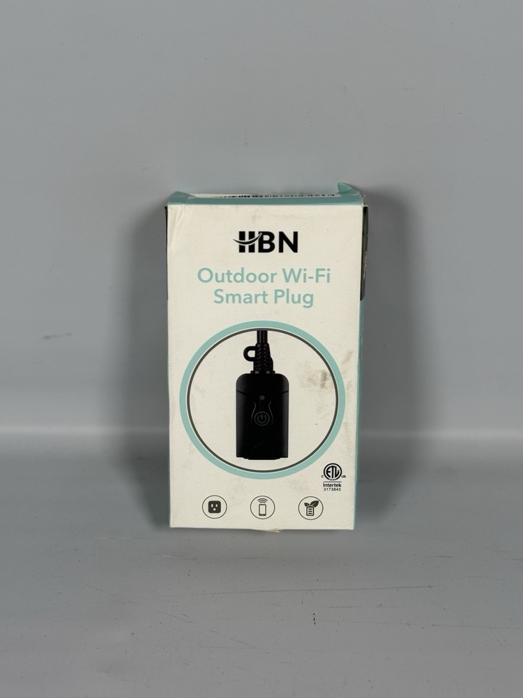 Outdoor Smart WiFi Plug Outlet, HBN Heavy Duty Wi-Fi Timer with One Grounded …