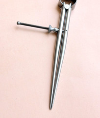 STARRETT No.277-6 Spring-Type Dividers With Round Legs- 6” Size & Capacity. USA