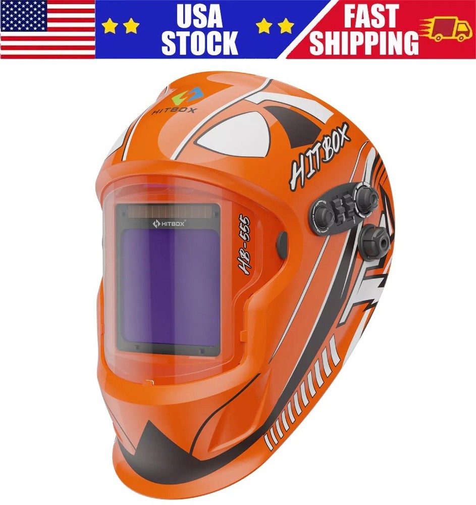 200A TIG Welder 110V&220V HF TIG/MMA Welder Machine with Post Gas & Helmet DIY