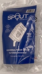 SMART SPOUT – SMRT1-CLR – BULK CONTAINER SPOUT – 2 PIECES