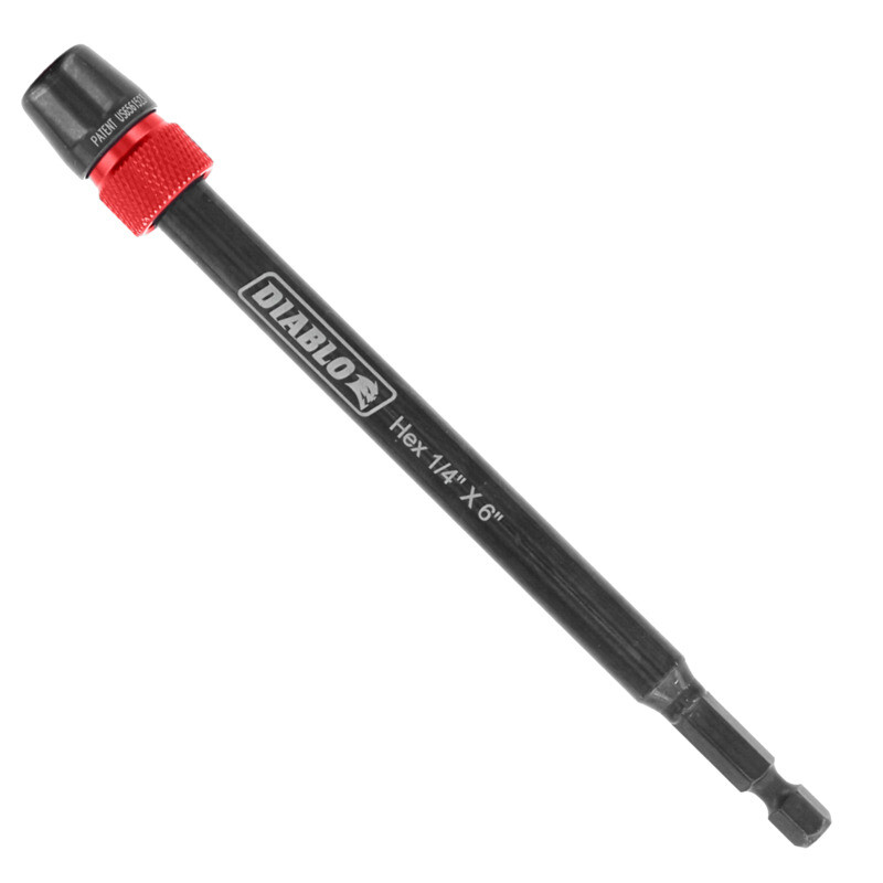 FREEUD Diablo DXT1010 1/4″ x 6″ Quick Release Bit Holder Extension Impact