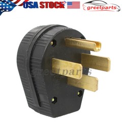 Fits NEMA 14-50p 50A 125-250V 4-Holes Plug DH Industrial Grade Straight Blade US
