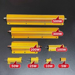200W/300W/500W RX24 Aluminium Wire Wound High Power Resistors 0.1 ohm to 10K ohm