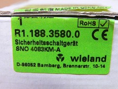 Wieland Sno 4083Km-A R1.188.3580.0 Safety Relay