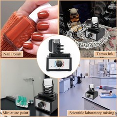 Adjustable Speed Mini Paint Shaker 300-2400 RPM | Vortex Mixer for Acrylics, Ink