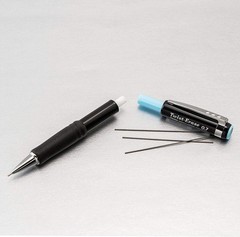 Comfort Grip Mechanical Pencil Pack Of 3 Erasable Lead Ideal For Office School