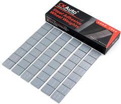 1/4oz, 0.25oz, Grey, Adhesive Stick on Wheel Weights, EasyPeel Type. Cars, Truck