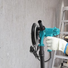 110V/60Hz Auto Vacuum Drywall Sander Machine Handheld Wall Polishing Machine