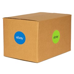 Quantity 200 – 3″ eBay Stickers in Red, Blue, Green and Yellow.