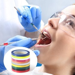 JMU Dental Instruments Identification Tape Autoclavable 10 Colors 0.24″ /0.4”